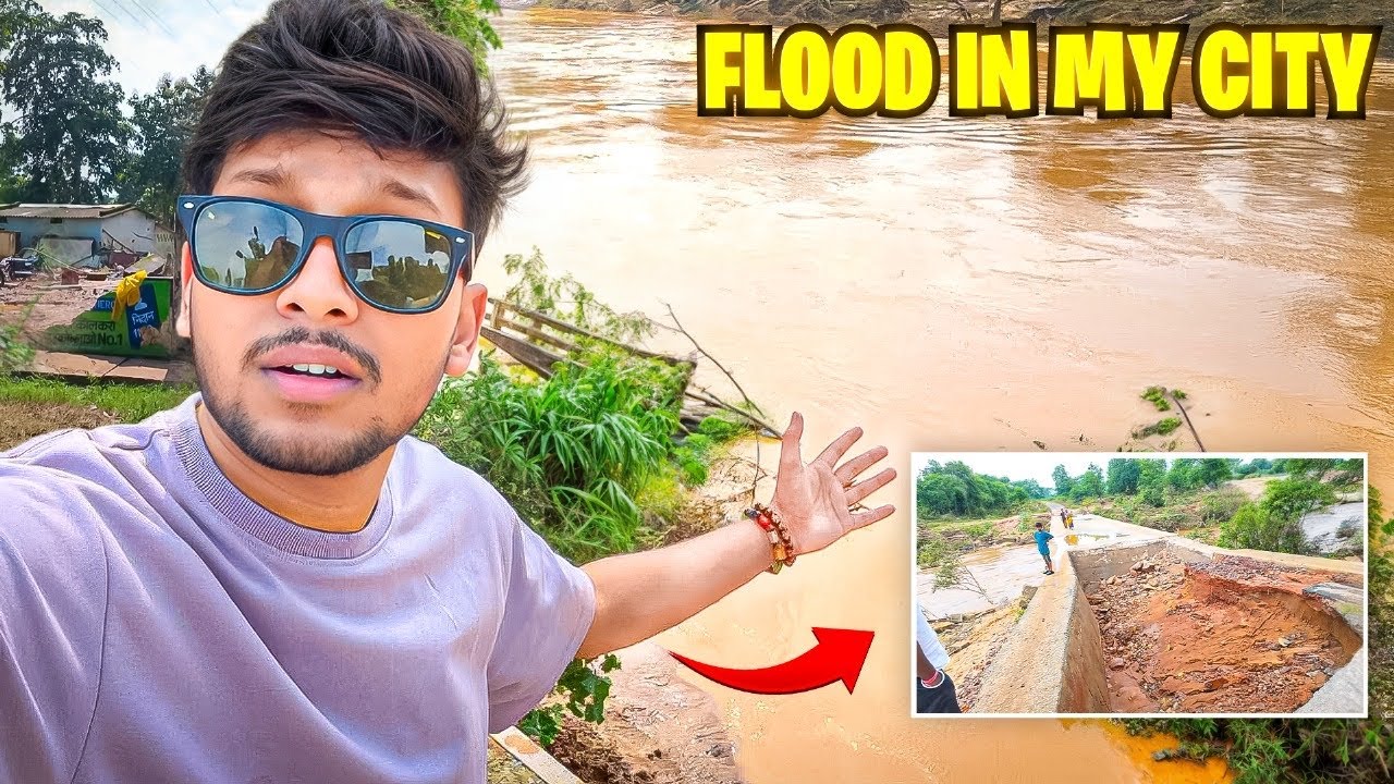 HEAVY FLOOD IN MY CITY! 😱VLOG