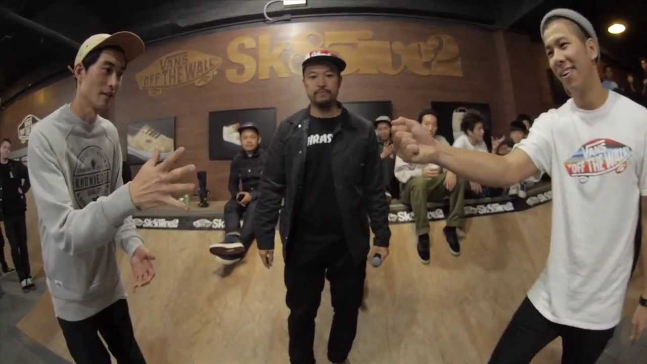 Vans Sk85IVE2 : Game Of S.K.A.T.E Tournament 2013 China VS Hong Kong Final CHUN CHAI VS JOHNNY TANG