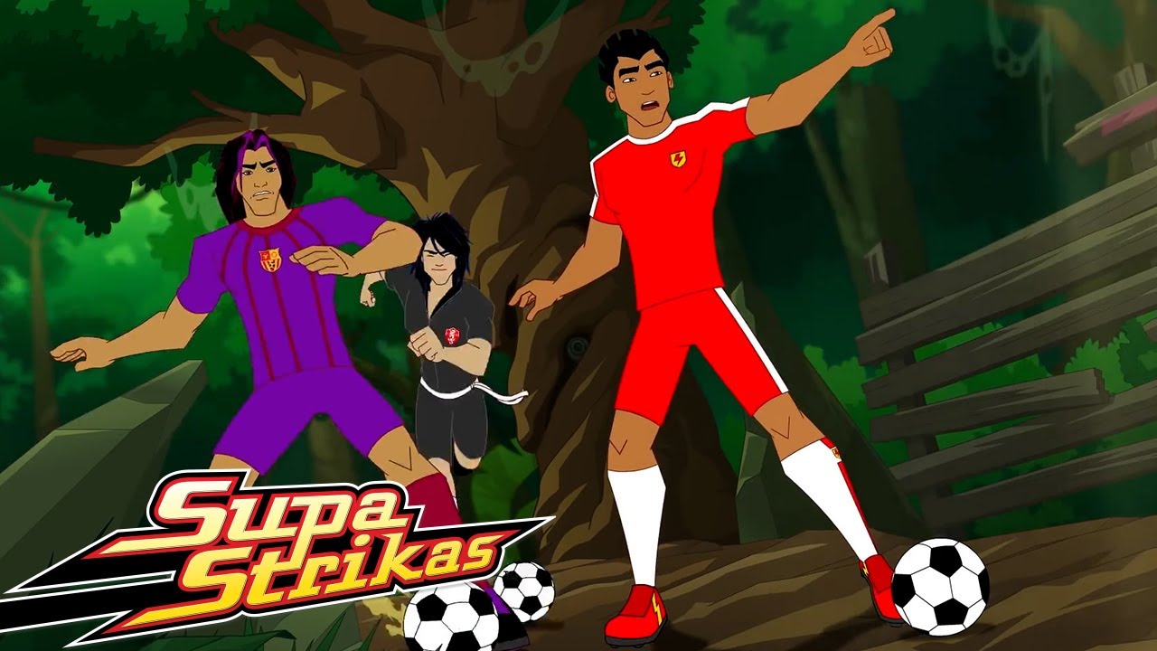 Supa Strikas - Vivo e chutando | Episódio Completo |  Desenhos Animados de Futebol | Vídeos Infantis