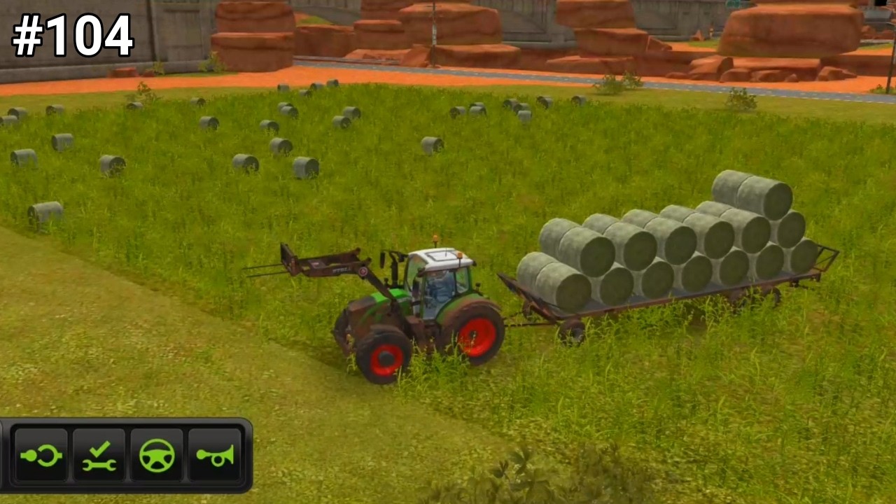 Farming Simulator 18 Timelapse Gameplay #104  (Android, iOS)