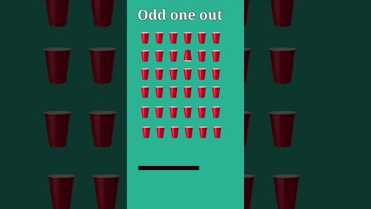 Check how quick you can observe, Odd one out,  Brain spotz,