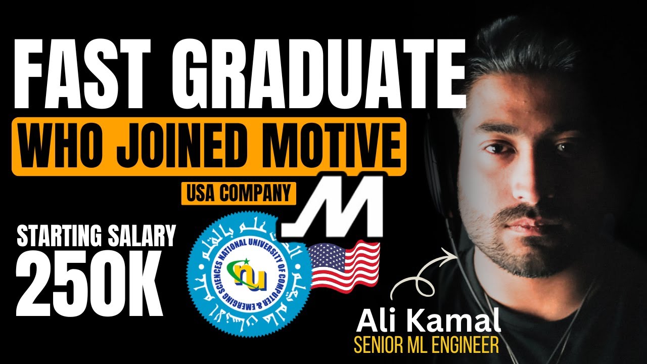 FAST Graduate to Motive (USA) | How Ali Kamal Cracked Big Tech in First Attempt