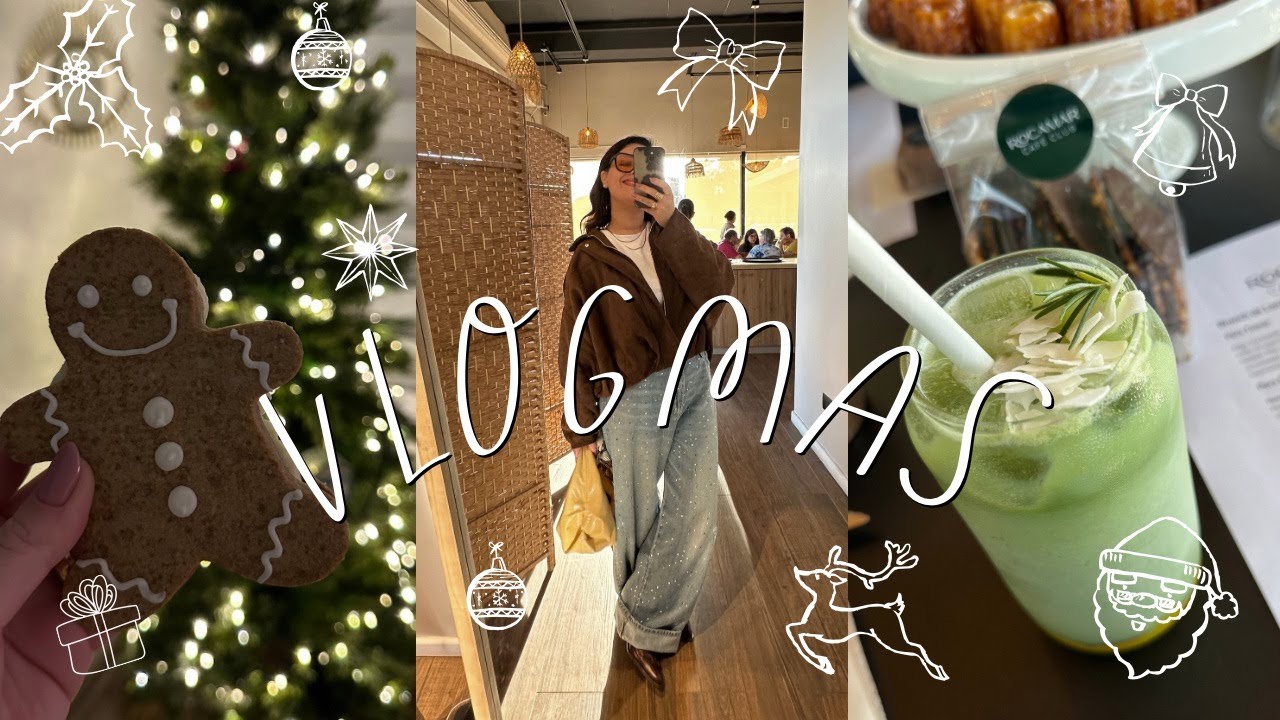 VLOGMAS | Concierto en Santiago 🎶 CUMPLEAÑOS CÉSAR 🎂 Evento Rocamar 🍵 ARMO EL ARBOLITO 🎄​✨​