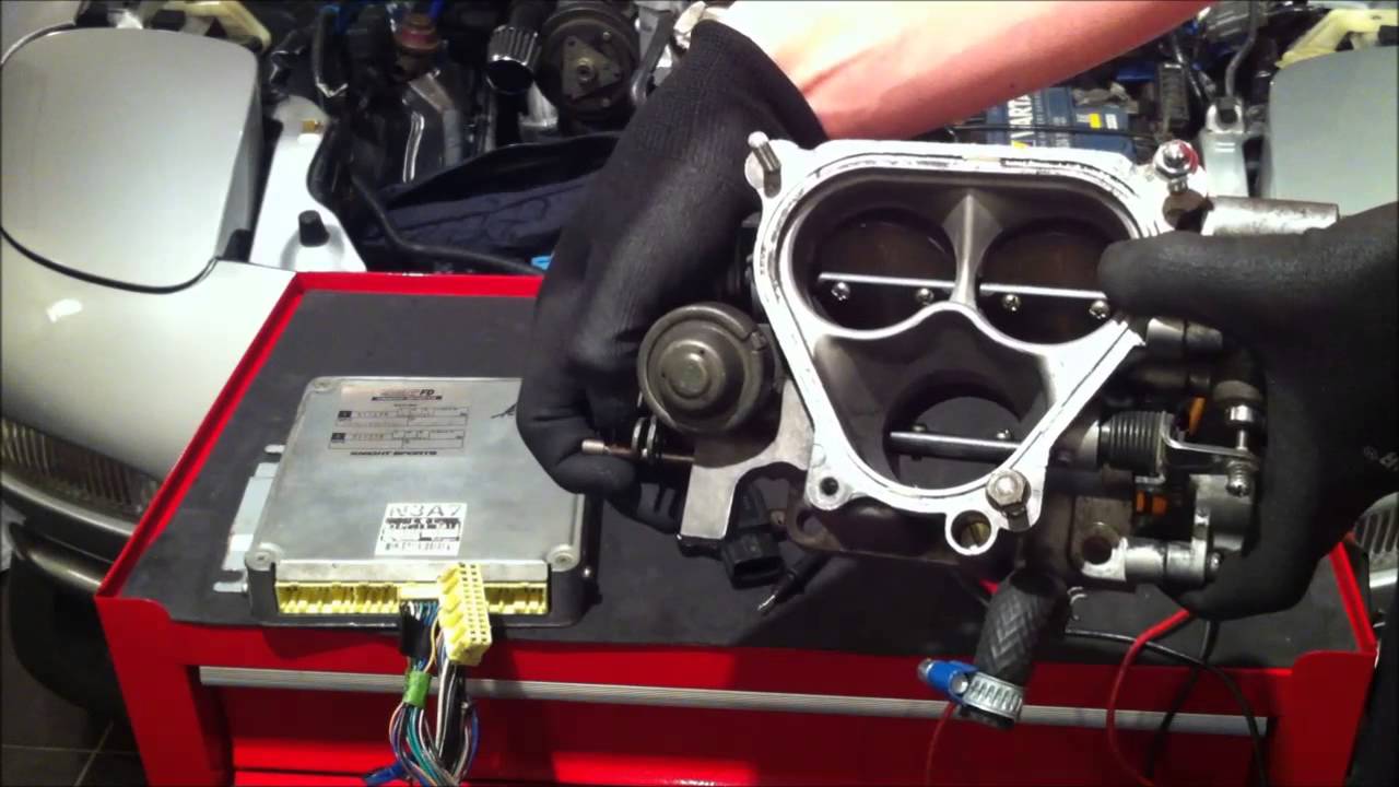 Mazda RX7 Tutorial 2 How to adjust your TPS