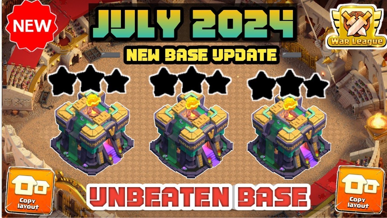 TOP 10 NEW TH14 WAR  / CWL BASE WITH LINK || TH14 WAR BASE ANTI 3 STAR || TH14 BASE UPDATE JULY 2024