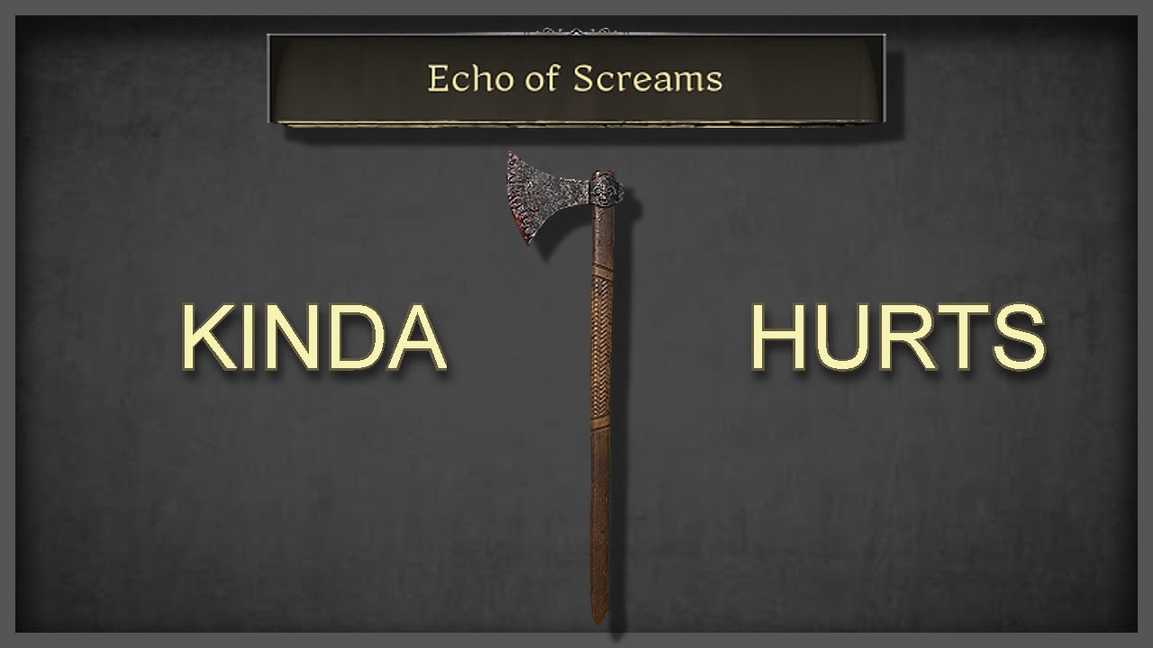 Я запустил Echo Of Screams на варваре...