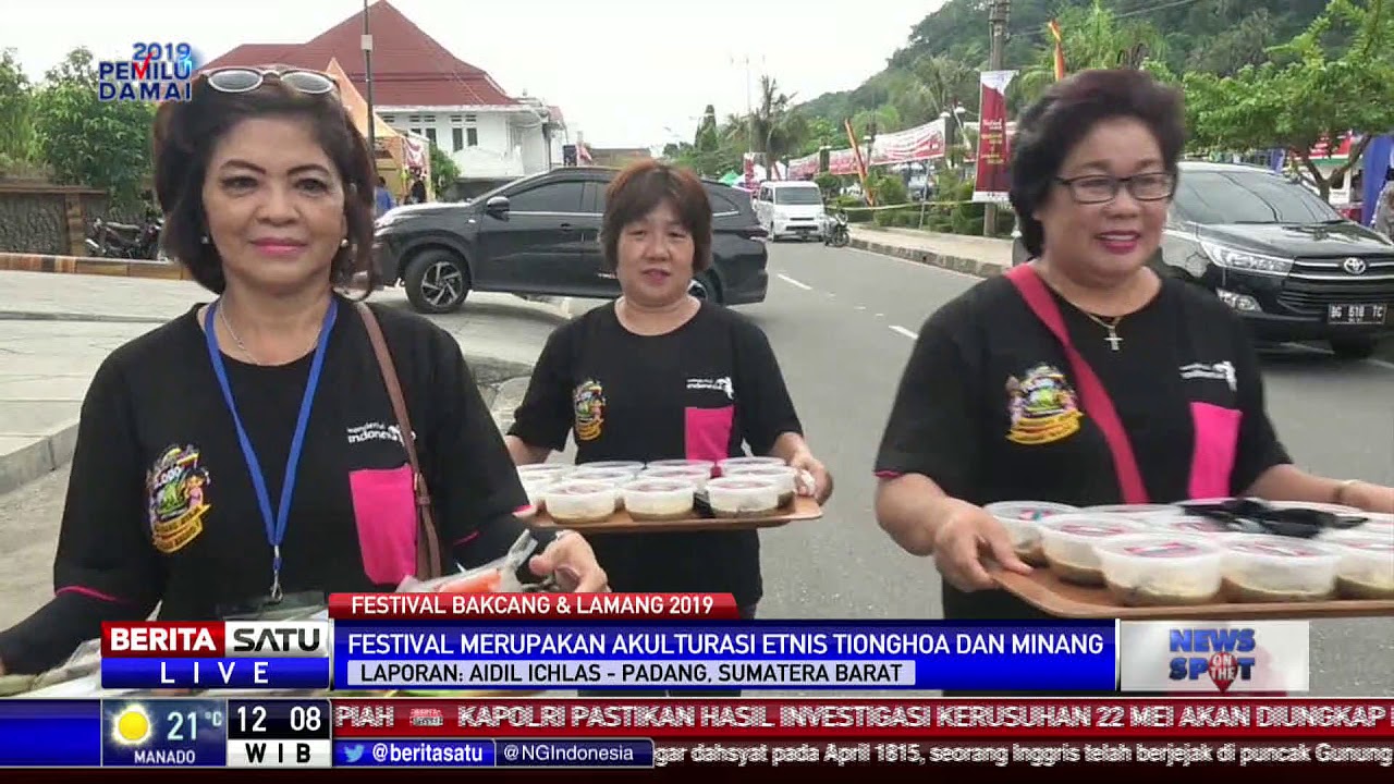 Festival Bakcang dan Lamang Meriahkan Libur Lebaran di Padang