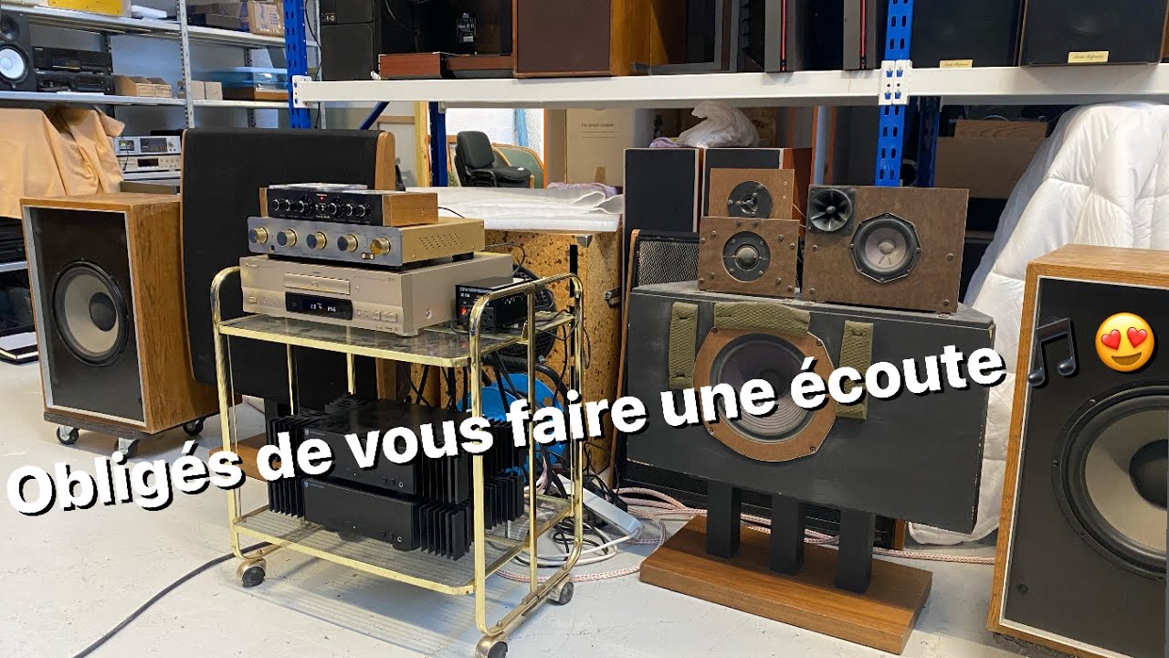 Enceinte Dahlquist DQ 10 👌 en écoute  avec ses caissons de basses 👌🎵🔊