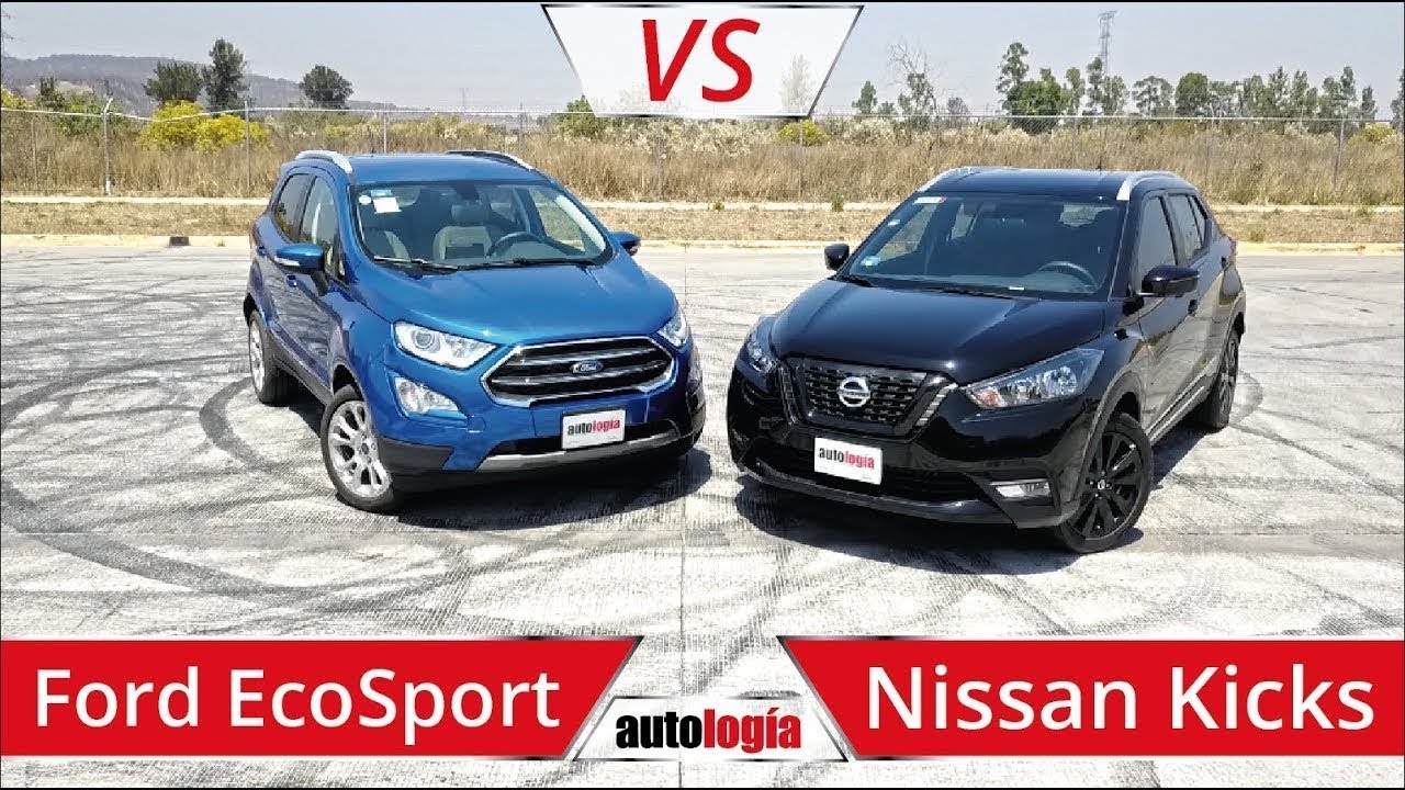 Ford Ecosport vs Nissan Kicks - Frente a Frente - Dos SUVS muy completos