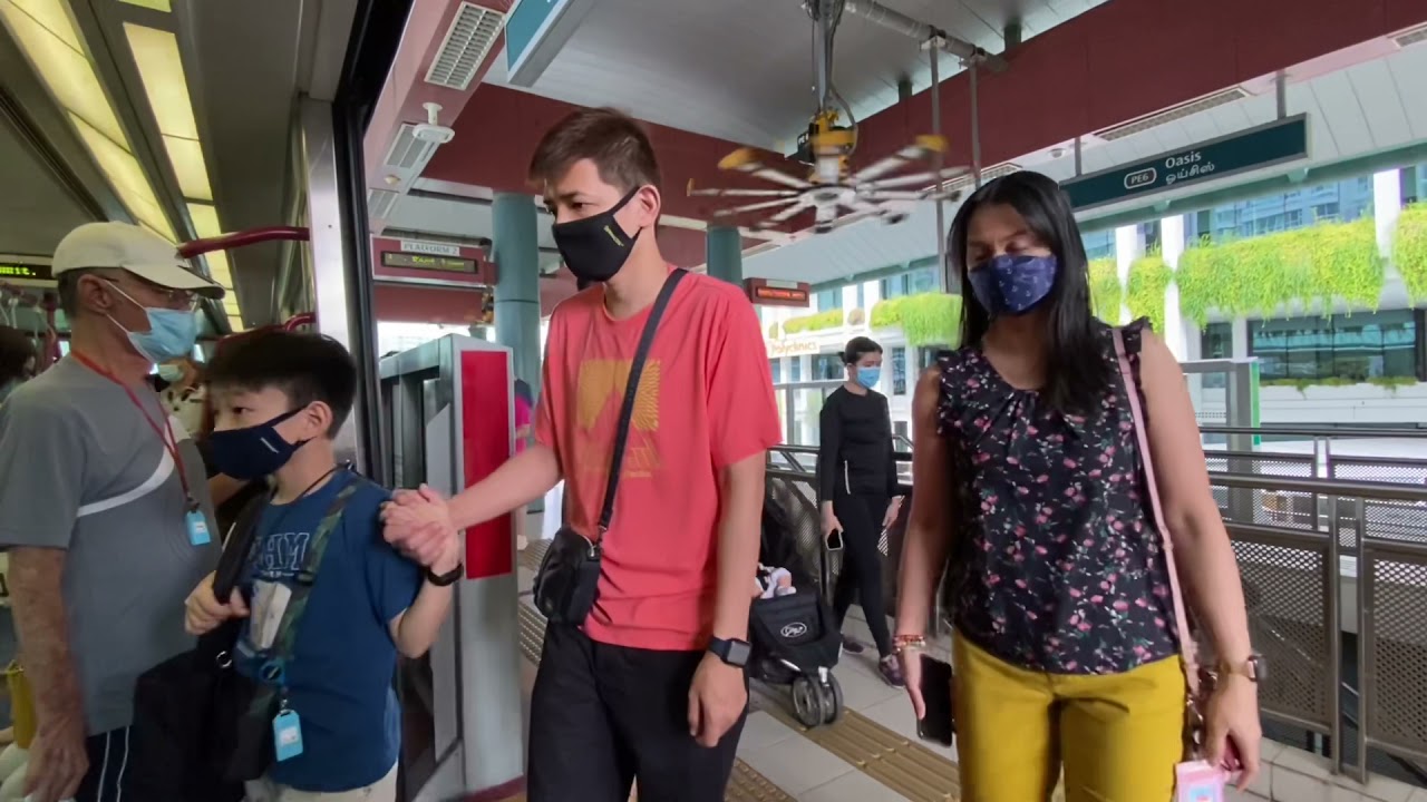Punggol LRT (East Loop and West Loop) [Full Journey] | MCM C810 | From PE1 - PE7 and PW1 - PW7