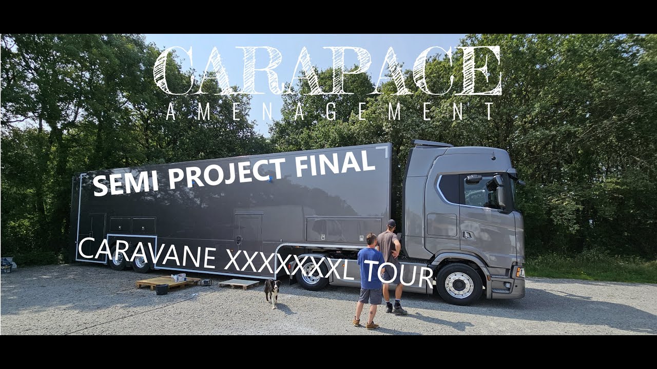 Aménagement camion semi remorque by CARAPACE