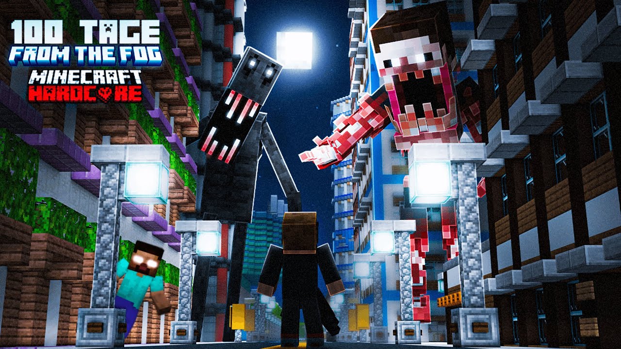 Mein KLON in 100 TAGE From The Fog.. Minecraft Hardcore FROM THE FOG: S2 E2