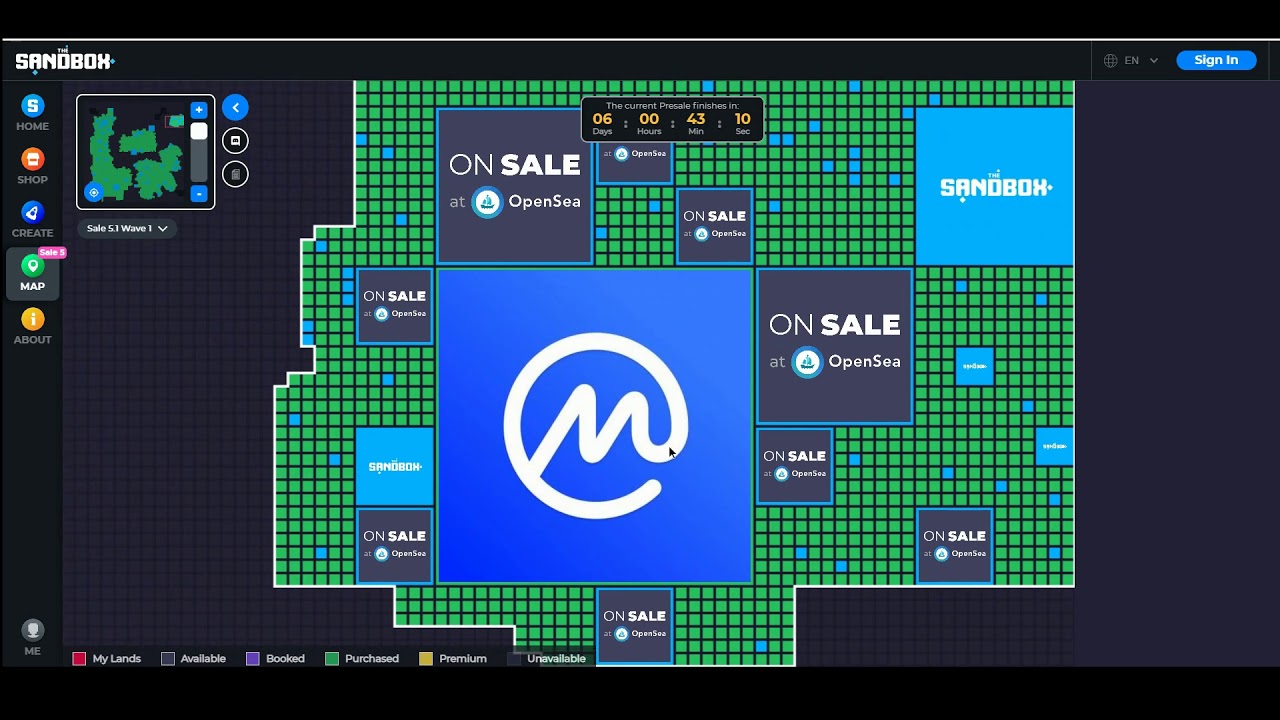 THE SANDBOX | LAND sale #5 sells out in minutes