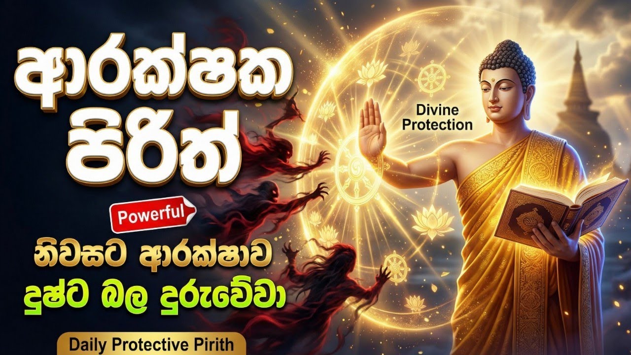 seth pirith (සෙත් පිරිත්) sinhala - සියලු දෝශයන් නසන සෙත් පිරිත් දේශනාව #pirith
