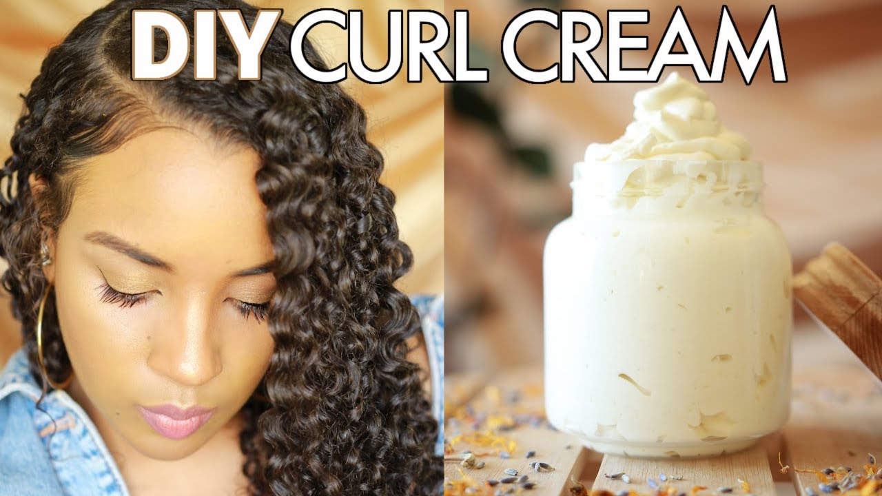 DIY Whipped Curl Cream for Dry Natural Hair | HEALTHY CURLY HAIR