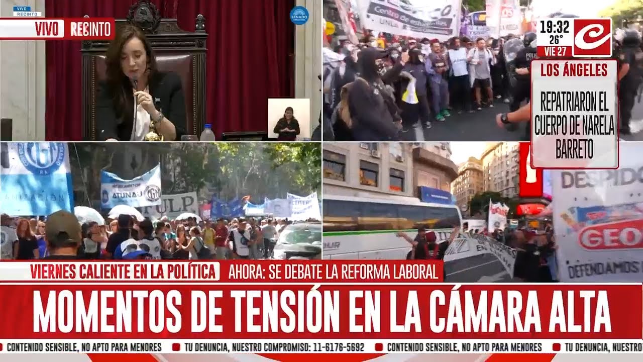 Florencia López cruzó al Gobierno en el Senado: 