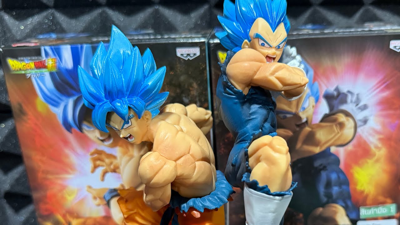 รีวิว ซุปเปอร์ไซย่าบลู โกคู&เบจิต้า | Goku Kamehameha & Vegeta Galick Gun | NuTTy Review EP47