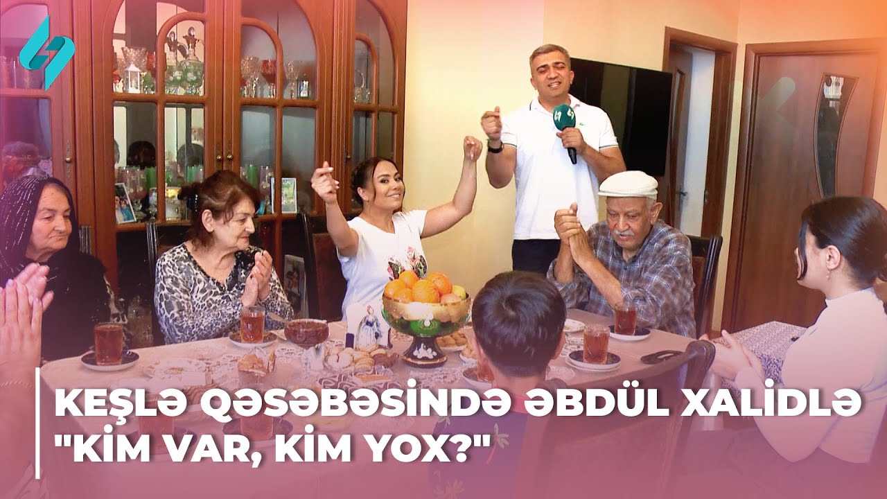 Keşlə qəsəbəsində Əbdül Xalidlə 