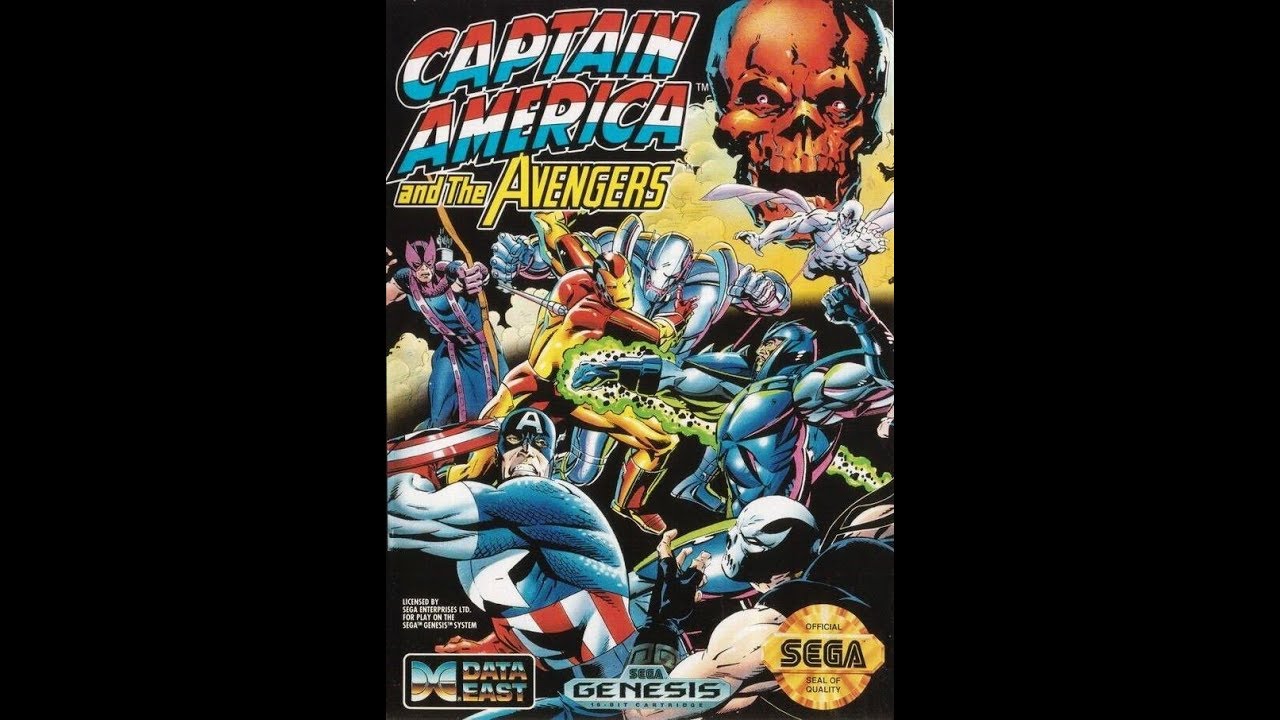 Captain America and the Avengers Прохождение (Sega Rus)