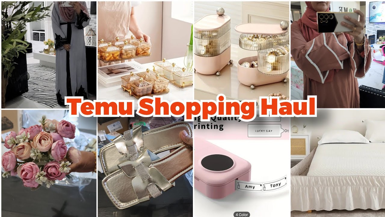 Temu আবায়া গুলো দেখে একদম মাথা নষ্ট🤯||Huge TEMU Shopping Haul