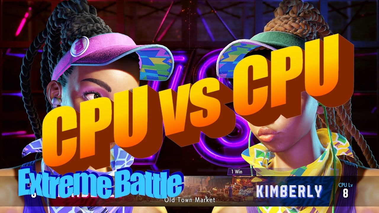 Street Fighter 6 - CPU vs CPU Extreme Battle (Over 8 Hours)