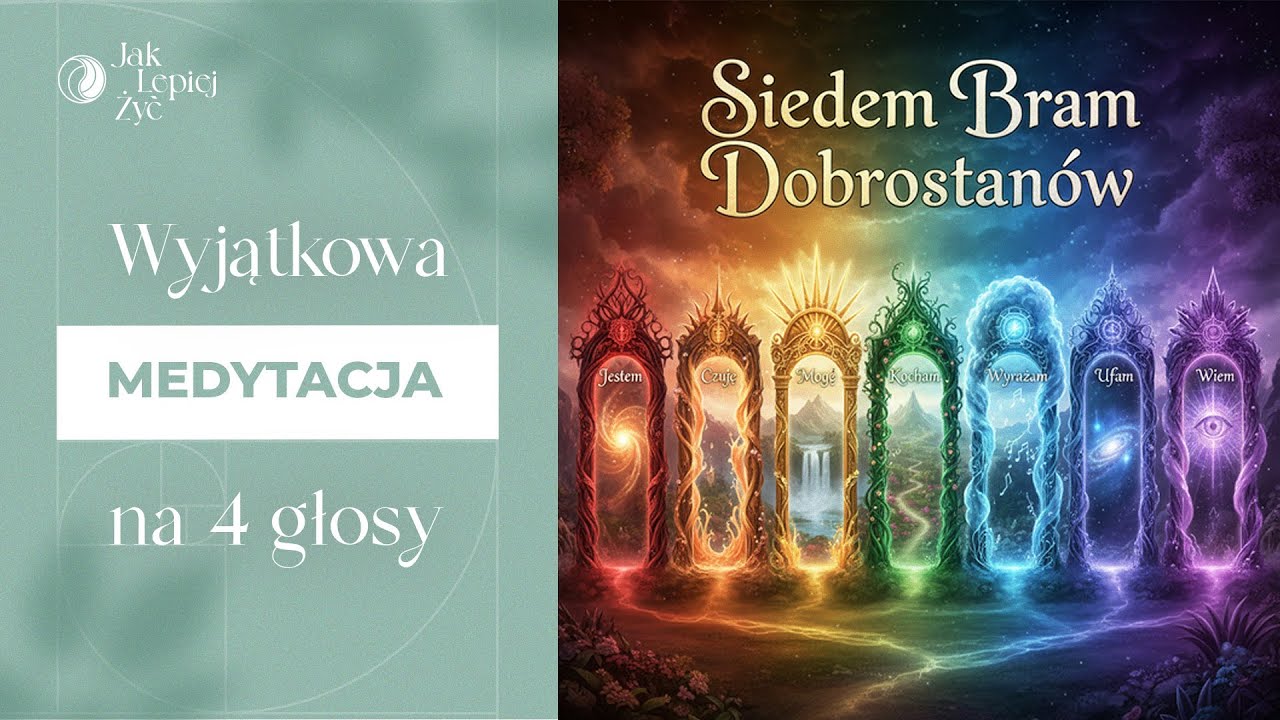 Medytacja Siedem Bram Dobrostan&oacute;w | 60 Minut aby Lepiej Żyć