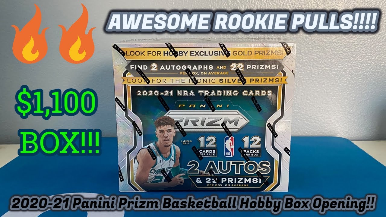 2020-21 Panini Prizm Basketball HOBBY BOX Opening!! My most EXPENSIVE Sports Card Rip EVER!!
