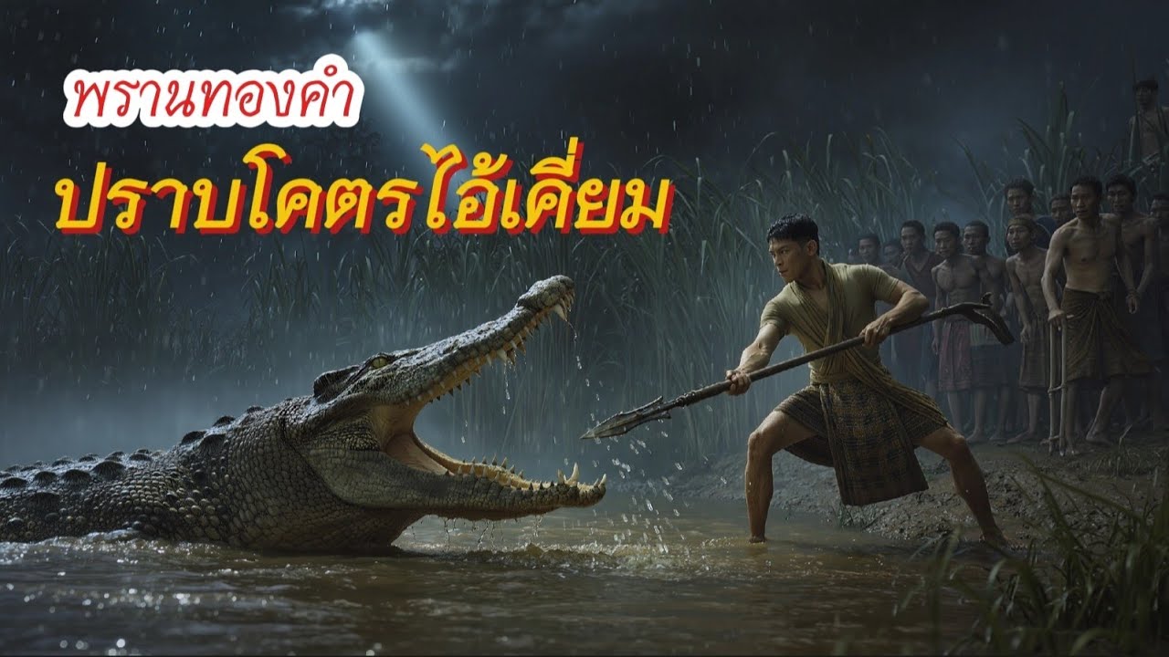 พรานทองคำ ปราบโคตรไอ้เคี่ยม ตอนเดียวจบ | กระท่อมฟาง #นิยายเสียง #เรื่องผี #เรื่องเล่า 