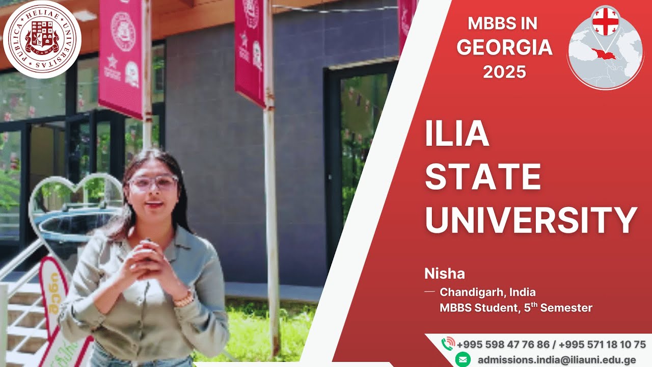 MBBS at Ilia State University, Georgia | Testimonial by Dr. Nisha