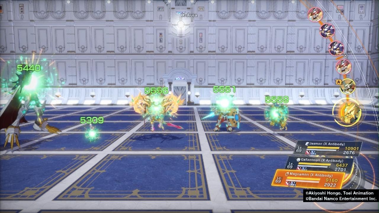Digimon Story Time Stranger-Pacifist's? Gallantmon(Xantibody) UlforceVeedramon(Xantibody) Boss fight