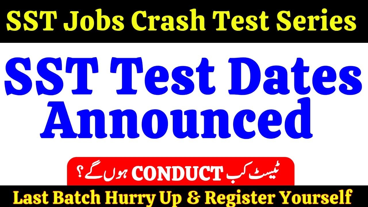 KPPSC KPK SST 2026 Test Date Announced | Complete Syllabus, Paper Pattern & Preparation Guide
