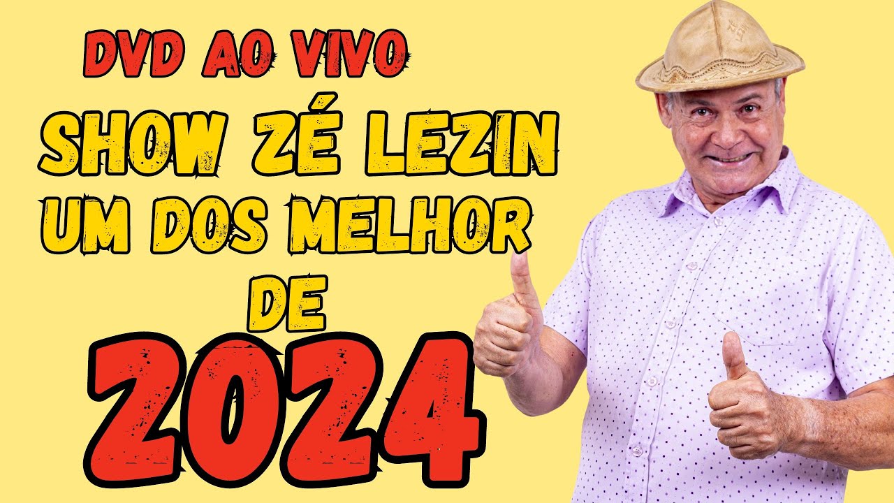 ZÉ LEZIN AO VIVO 2024 | MELHORES PIADAS