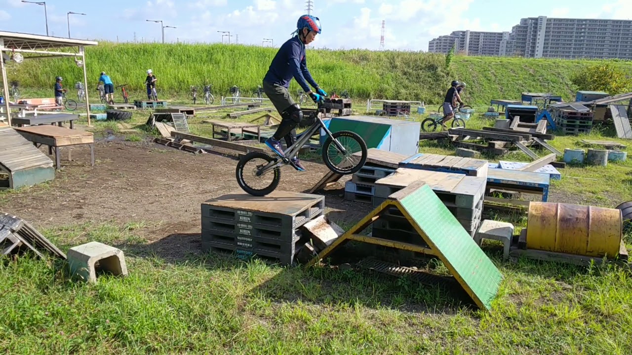 【自転車武者修行】わくわくBTR広場に行ってきた【トライアル】