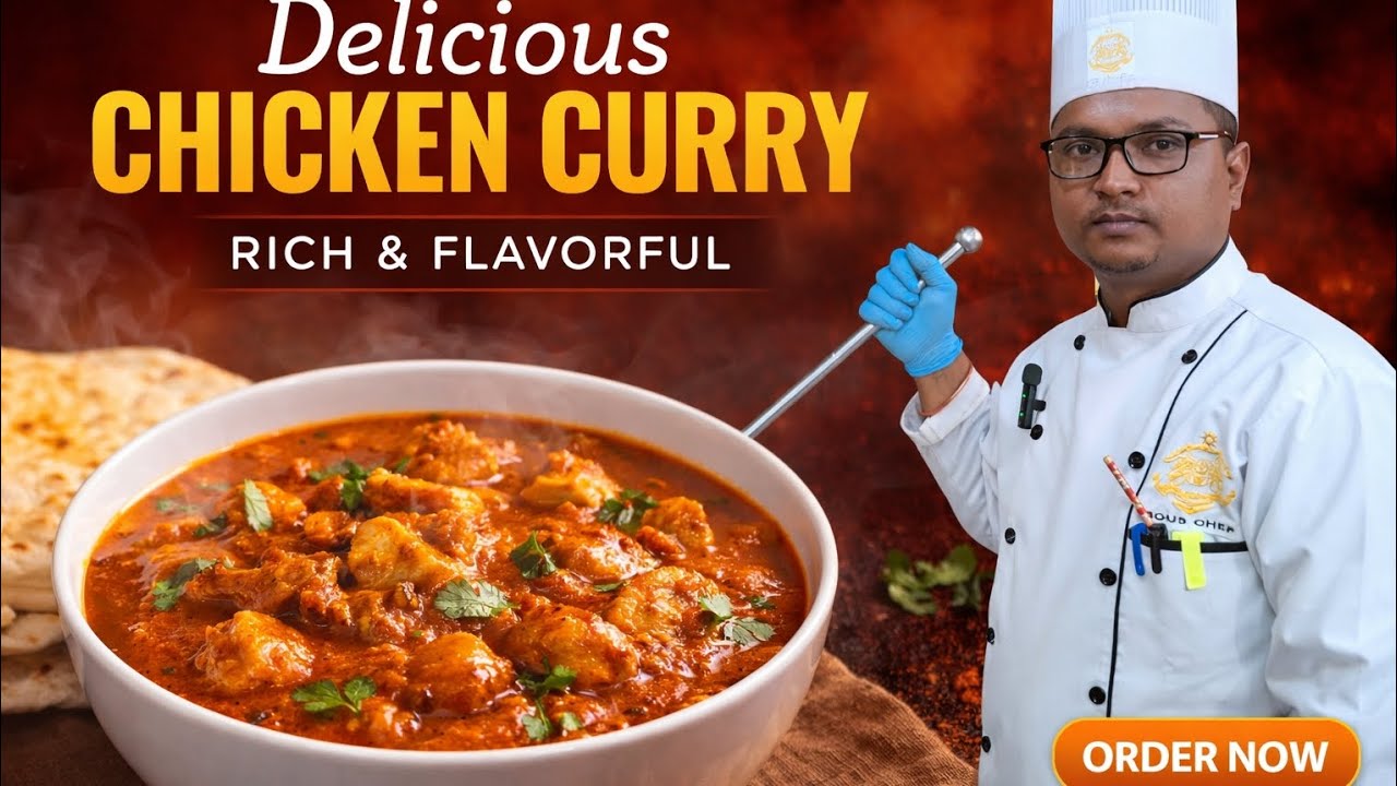 Restaurent Style Chicken Curry Recipe 🔥| Easy Indian Chicken Curry | चिकन करी कैसे बनाएं |
