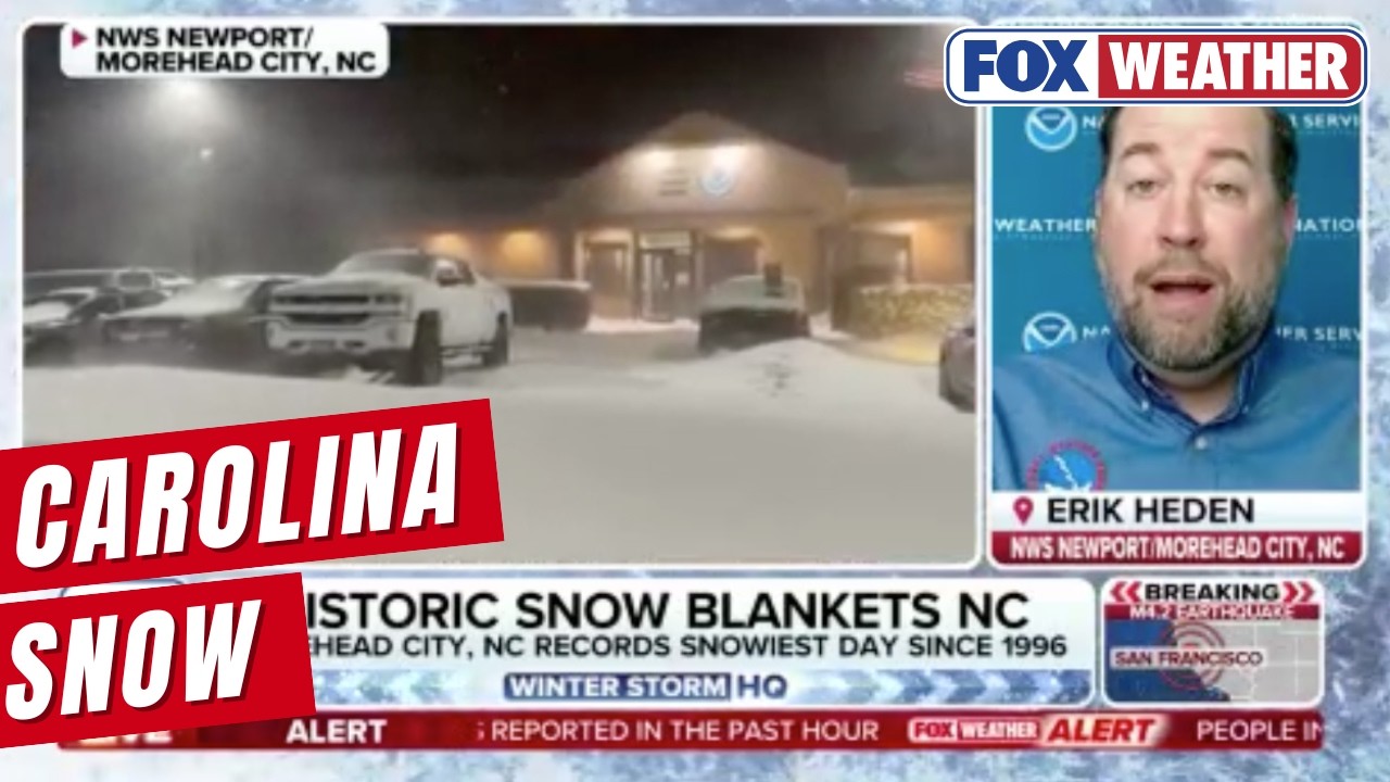 National Weather Service Talks About Nor'easter Impact On The Carolinas