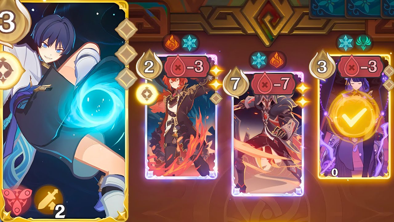 CRAZIEST TRIPLE KILL EVER?! ✋🤯🤚 | Genshin TCG