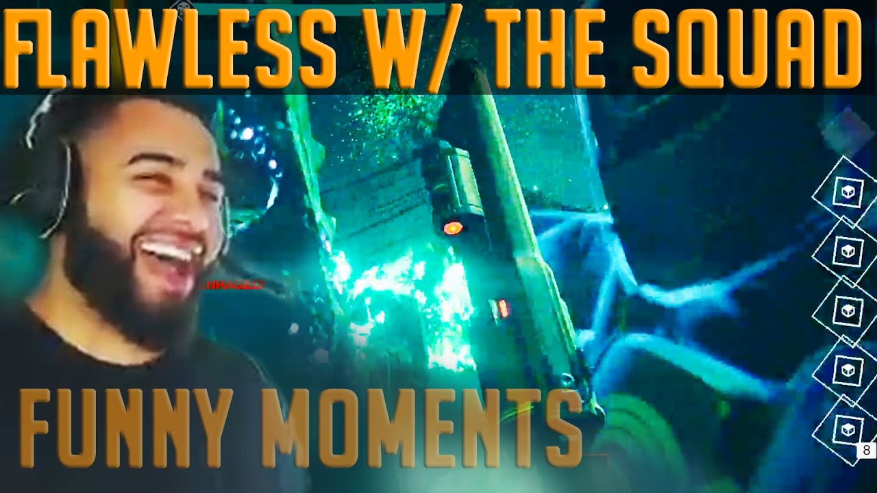 Destiny Flawless Raider Funny Moments w/ The Squad  Flawless Raid