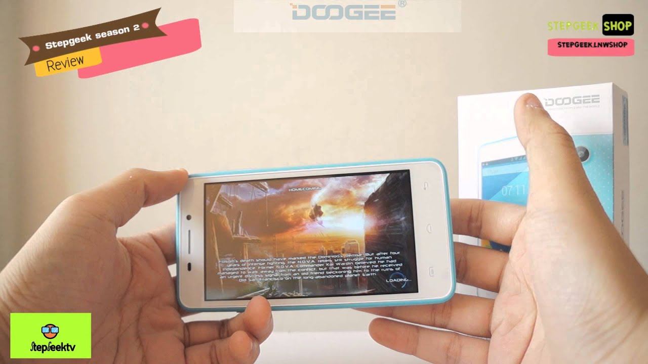 StepGeek Season2 Review Doogee Dg280  ราคา 2490 บาท โคตรถูกมากและทนด้วย
