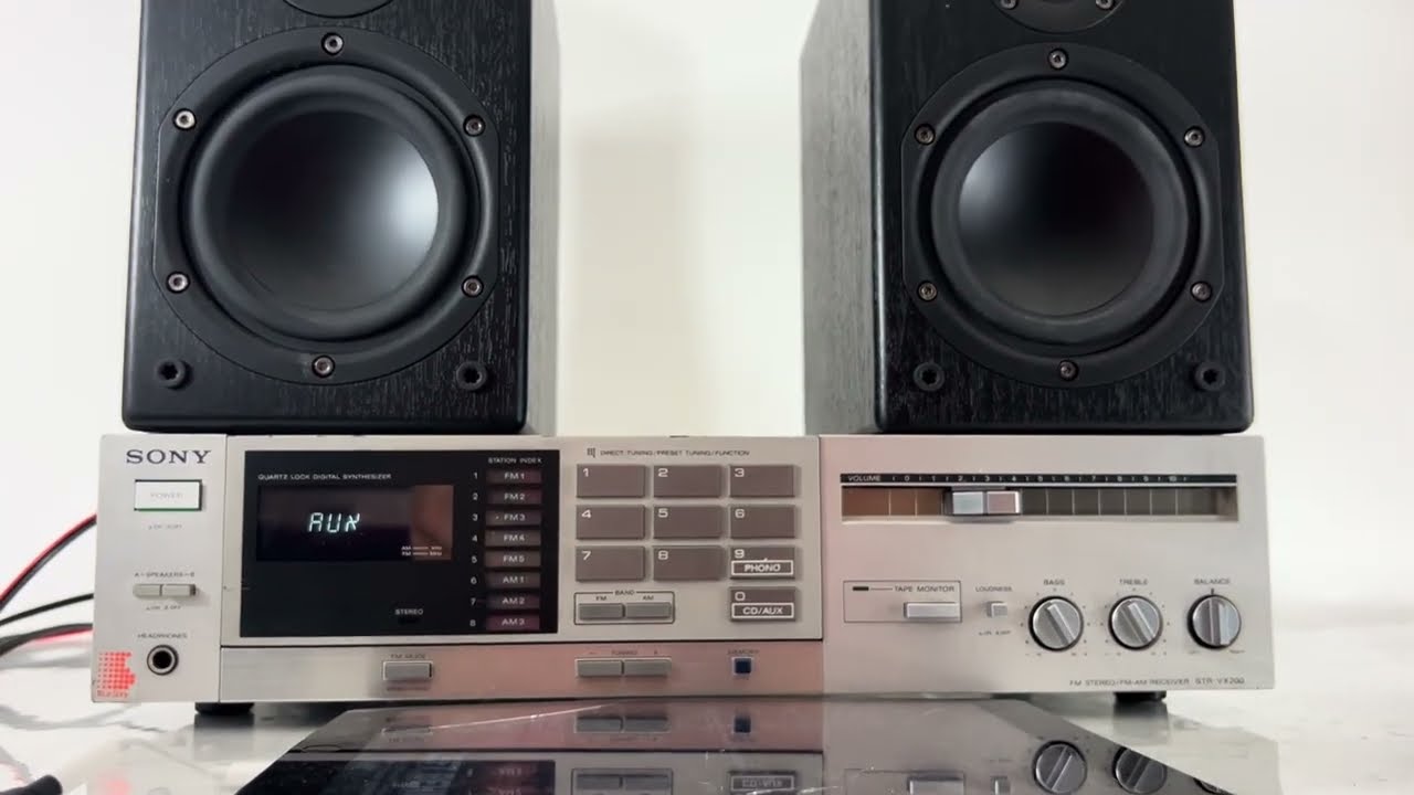 Sony STR-VX200 Stereo Receiver Audiophile Vintage 1970's