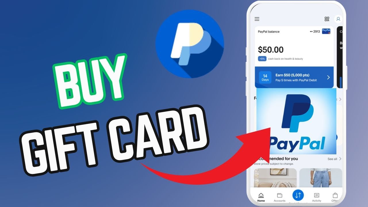 How to Buy PayPal Gift Card 2025?