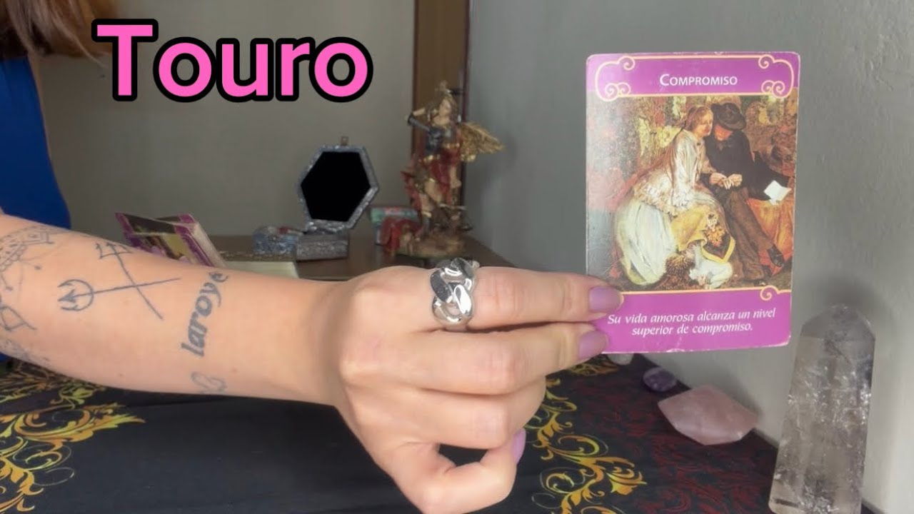 TOURO ♉️❤️ ADEUS AO PASSADO E BEM-VINDO NOVO AMOR. CONEXÃO EQUILIBRADA E QUE REQUER PACIÊNCIA. 