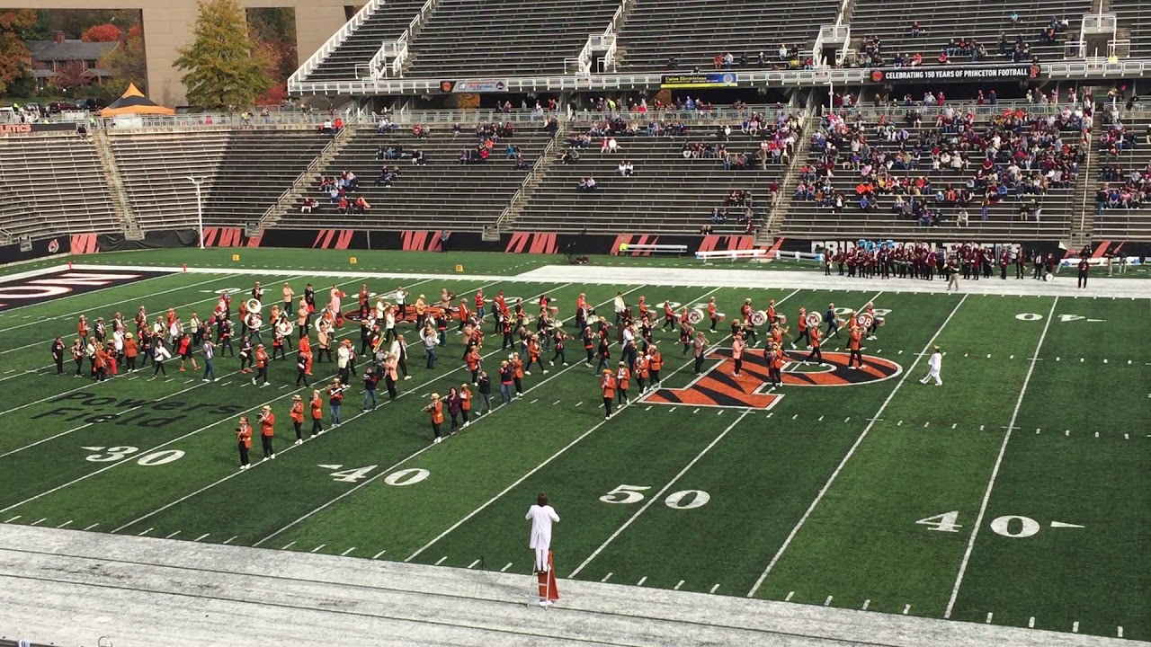 Princeton University Band Centennial Pregame Cannon Song March Out
