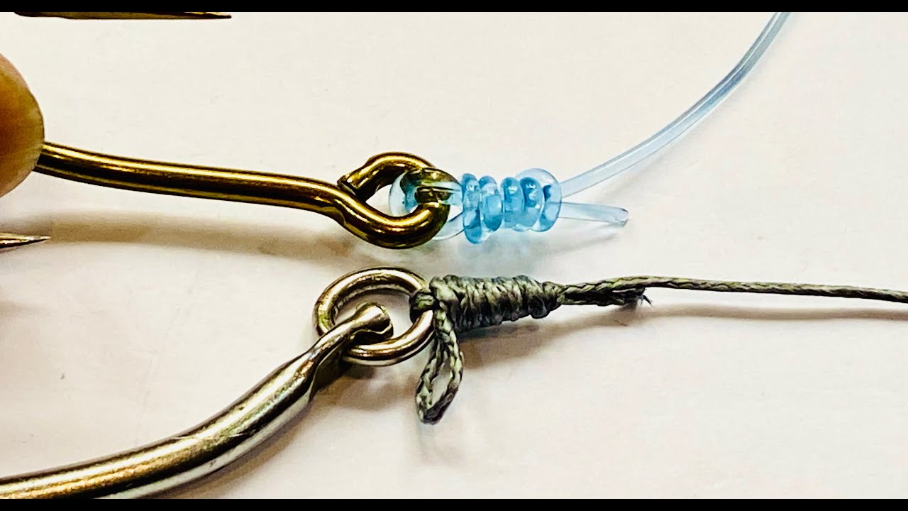 Two methods of tying for tuna fishing - Nudos de pesca de at&uacute;n - عقد صيد التونة