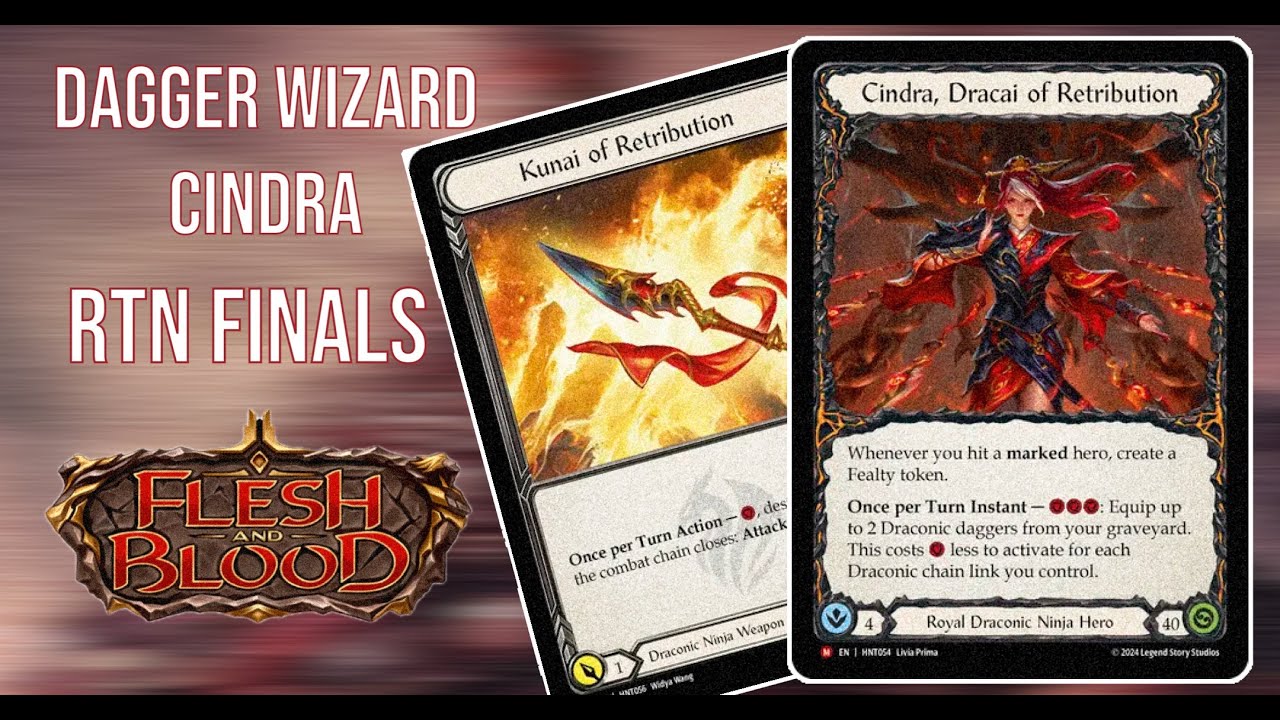 Cindra's Not DEAD! Dagger Wizard In RTN Finals!