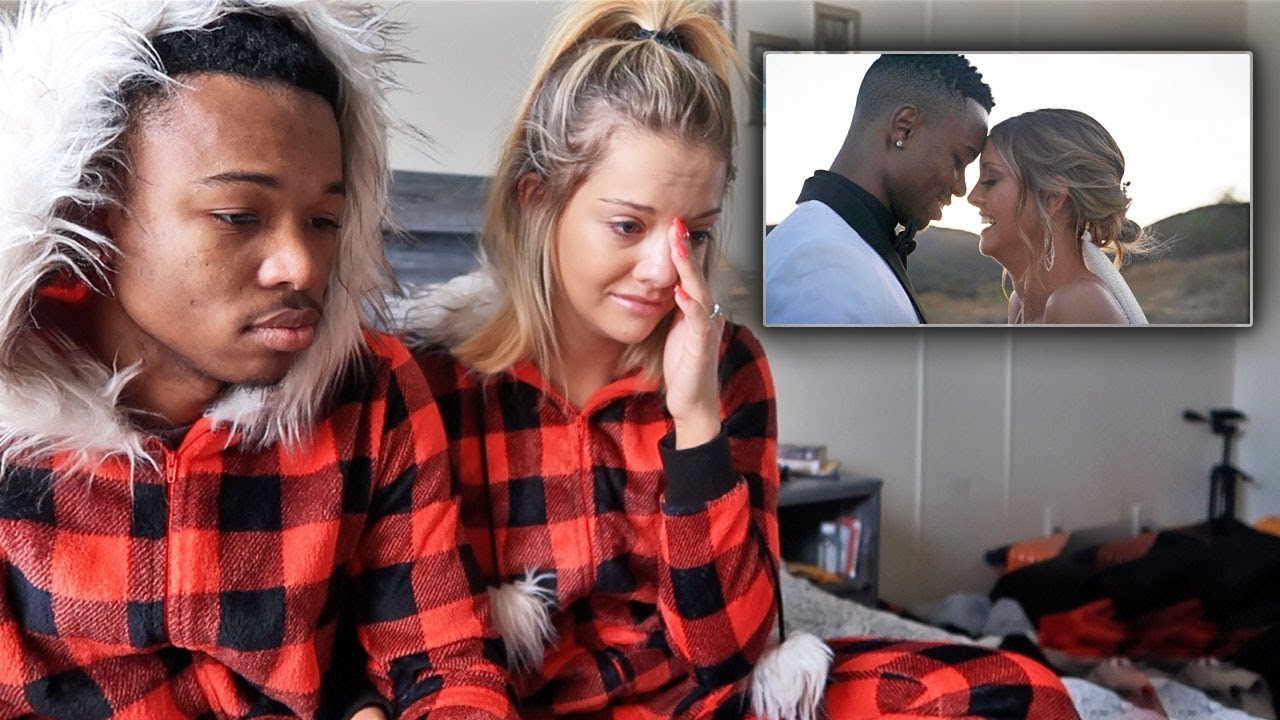 Watching Our Wedding Video For The First Time! *IN TEARS*