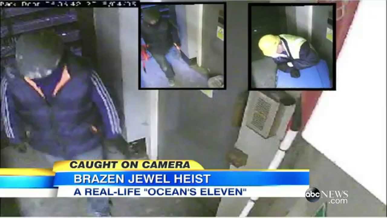 'Ocean's Eleven' in Real Life: $150 Million Jewelry Heist Caught on Tape