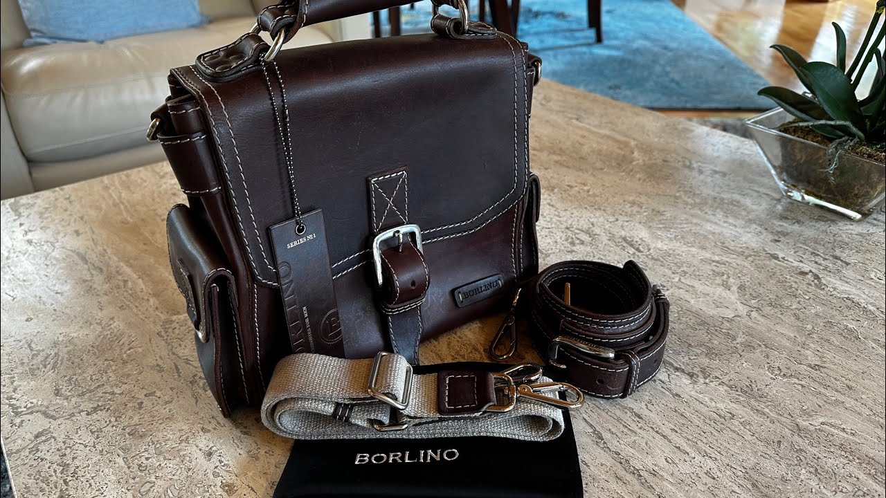 Series No. 1 Satchel from Borlino of Italy.