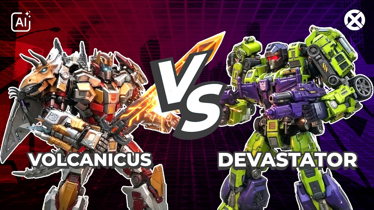 Volcanicus VS Devastator (Extended Version) | THE BEST TRANSFORMERS AI VIDEO IN 2026