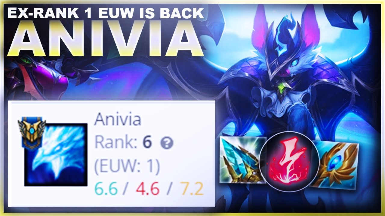 EX RANK 1 EUW ANIVIA IS BACK ON THE CHAMP... IS IT TIME? | League of Legends