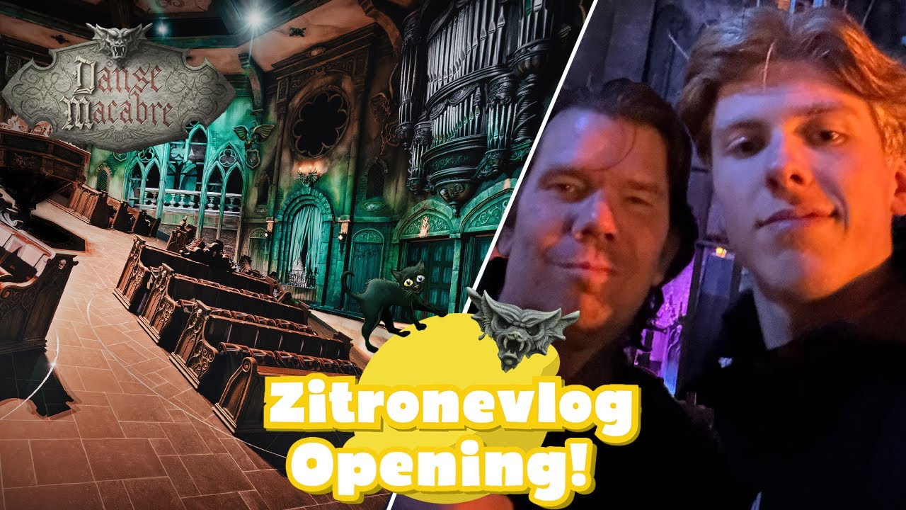 🍋Danse Macabre beste attractie ter wereld ? | langste rij ooit in Efteling